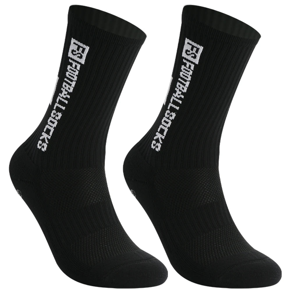 Men Women Sports FS Football Socks Silicone Non-Slip Grip Soccer Socks calcetas antideslizantes de futbol