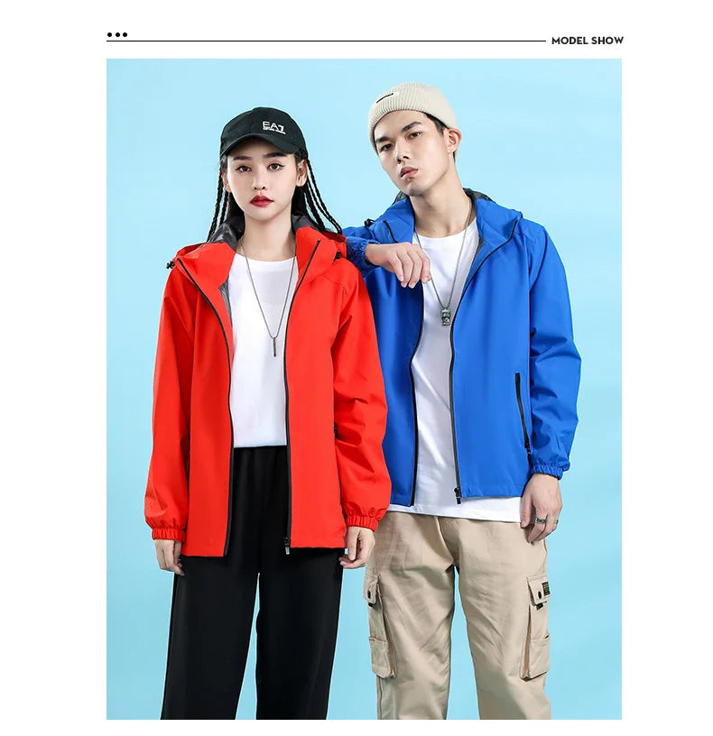 The latest men's and women's jackets are waterproof, quick-drying, windproof, rainproof, and UV-resistant for outdoor activities