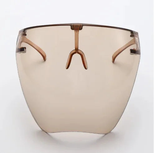 Sunglasses Women Men Protective Faceshield Glasses Goggles Full Face Covered Spherical Lens Anti-Spray Safety Cycling Sunglasses