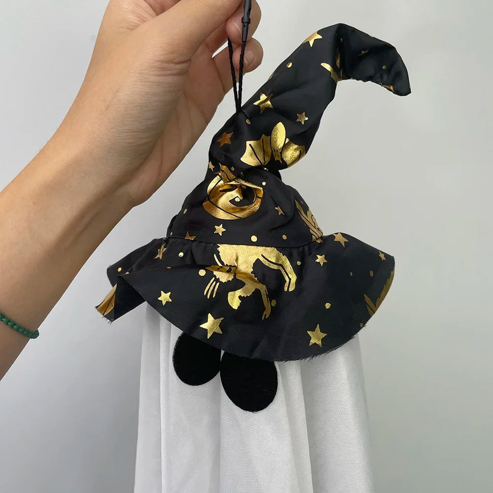 Halloween LED Light Up Witch Ghost for Halloween Party Home Indoor Outdoor Yard Decoration Scary Hanging Ornaments Gift