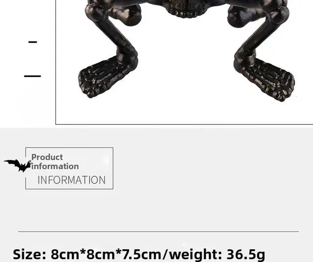 Halloween Break The Arm Skull  LED Candle Lantern for Home Party Skeleton Decoration Atmosphere Setting Props Night Light