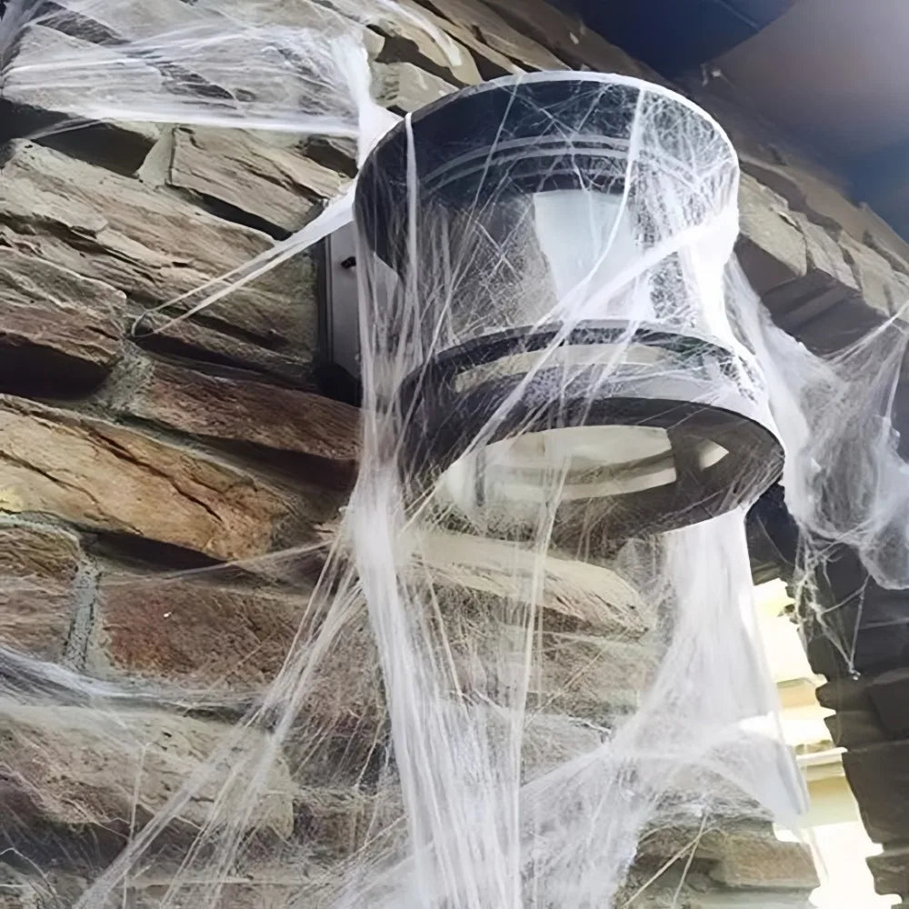 Halloween Ghost Festival Spider Web Simulated Spider Web for Decorating Secret Rooms in Haunted Houses KTV Shopping Malls Horror