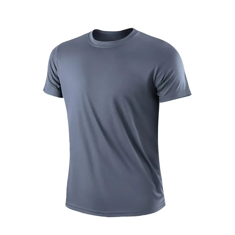 Running Shirts Soccer Shirts Men's Jersey Sportswear Mens Jogging T-Shirts Quick Dry Compression Sport T-Shirt Fitness Gym