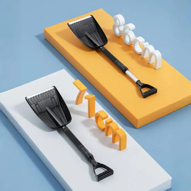 Snow Shovel Multifunctional Winter Car Accessories Removable Retractable Snow Shovel for Outdoor Garden Beach Car Trucks