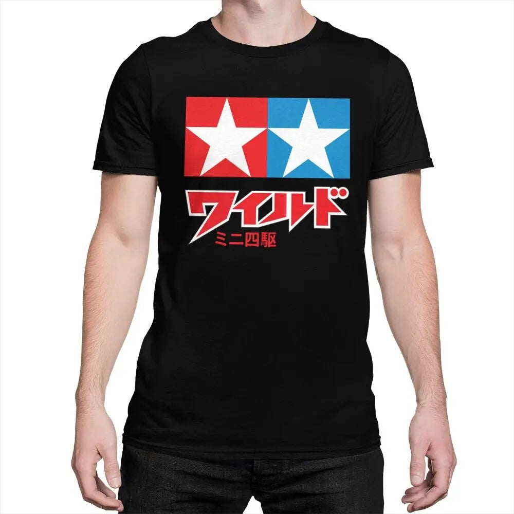 Custom Tamiyas Tshirt for Men Short Sleeve Leisure T Shirt Fashion T-shirt Loose Fit Pure Cotton Tees Gift Idea