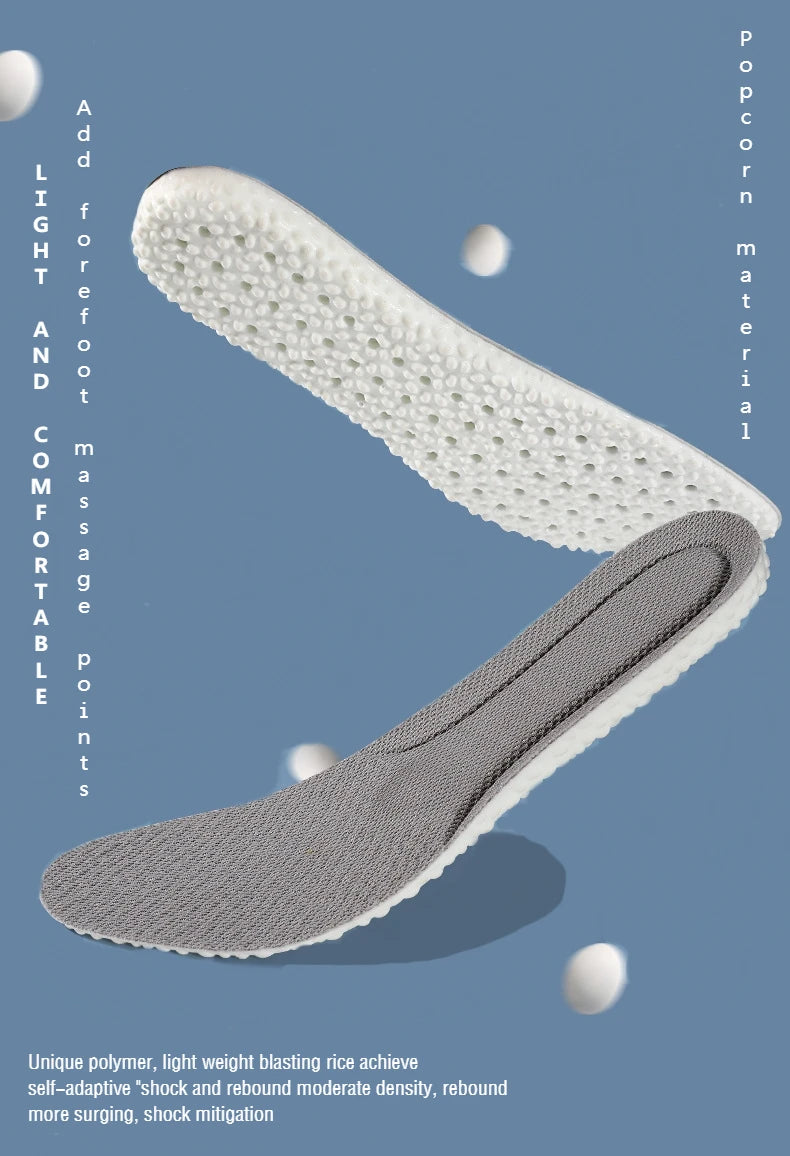 1Pair Shock Absorbing Insoles Orthopedic Insole for Feet Soft Sports Non Slip Shoe Pads Plantar Fasciitis Relief Shoes Inserts