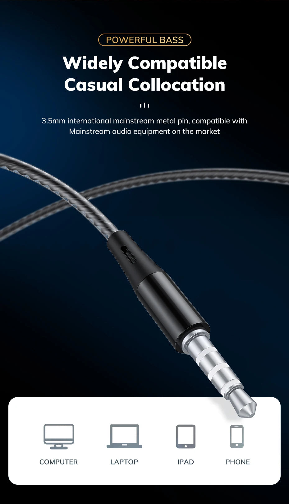 TOPK F20 in-ear Headphone HiFi Sound Quality Built In HD Mic Universal 3.5mm Plug Original High Quality Headset Sport Headset