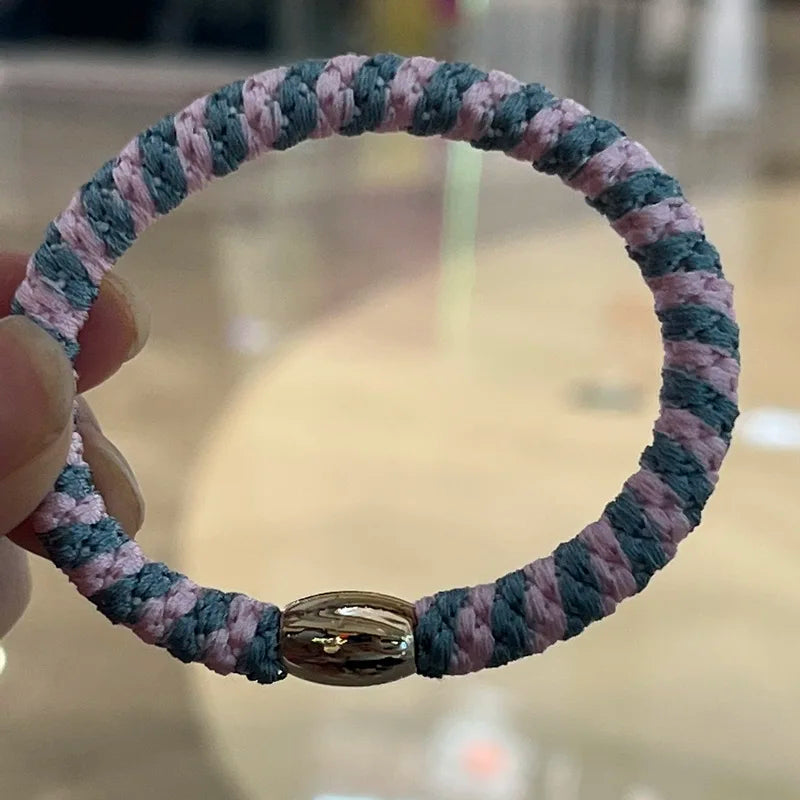 2022 fashion Simple thick hair rubber bands for Women Elastic Hair Tie Gum Girl Ponytail Hairbands Scrunchies kknekki Accessorie