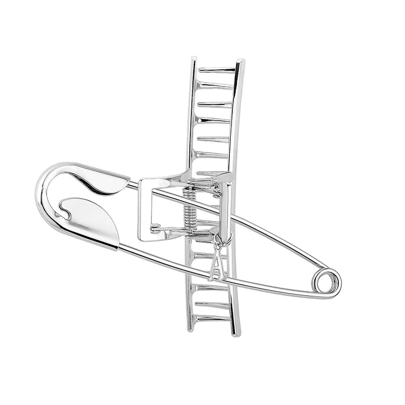 1PC Women Cool Hair Accessories Simple Trendy Pin Hair Claw Fashion Elegant Hair Clip Hairpins High-end Light Luxury Shark Clips