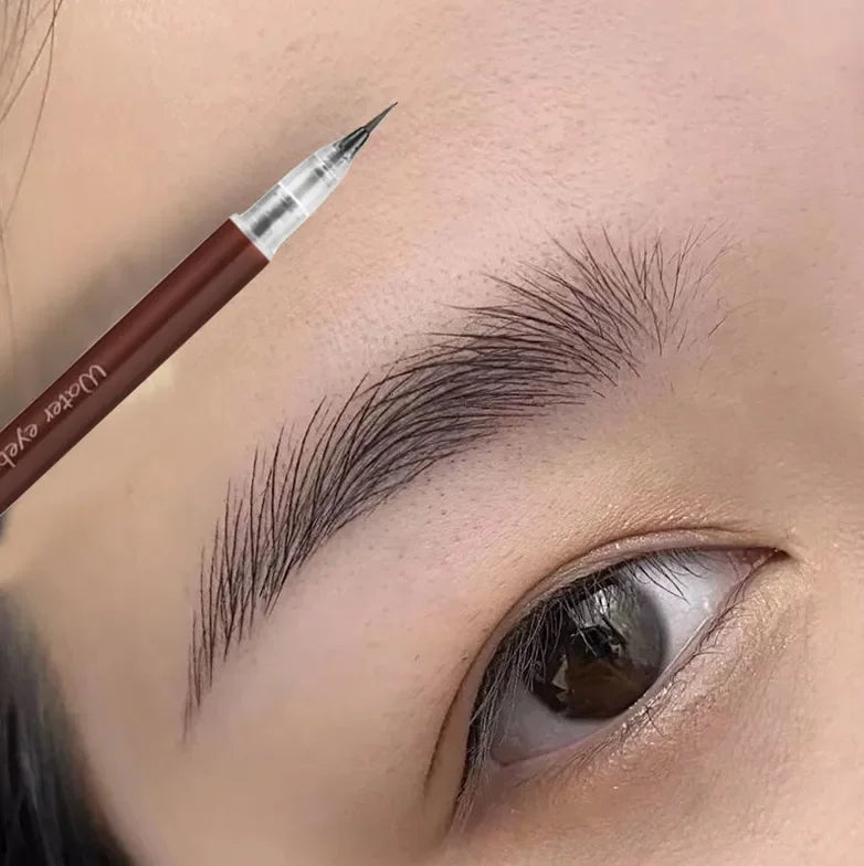 Ultra-fine Eyebrow Pencil Outline Shadow Lying Silkworm Eyeliner Waterproof Non-smudge Lasting Colorfast Liquid Eyebrow Pencil
