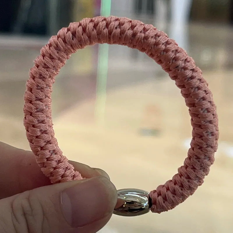 2022 fashion Simple thick hair rubber bands for Women Elastic Hair Tie Gum Girl Ponytail Hairbands Scrunchies kknekki Accessorie