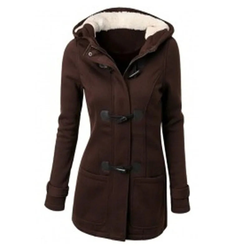 Women Basic Hoodie Jackets Autumn Women's Overcoat Zipper Causal Outwear Coat Female Hooded Coat Casaco Feminino Ladies Jacket