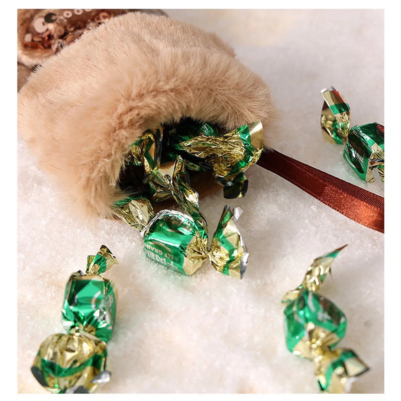 Christmas Stockings Holiday Decorations Festive Tree Ornaments Santa Claus Gift Bags Small Hanging Socks Cozy Seasonal Accents