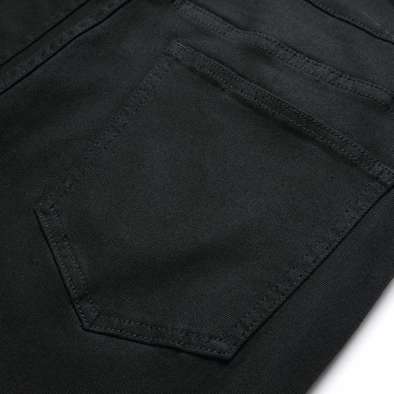 2023 Men Black Jeans Autumn Casual Mens Cotton Jeans Straight Male Denim Pants Baggy Jeans Trousers pantalones hombre