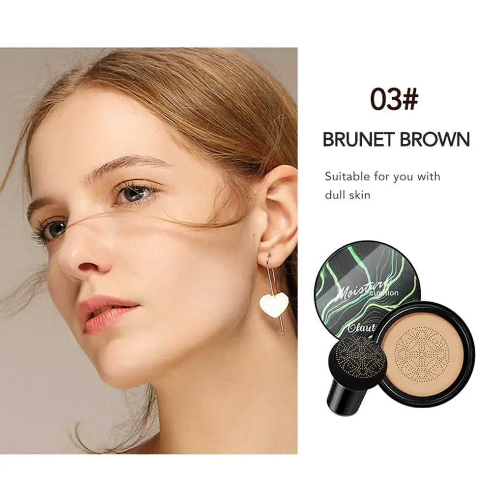 Fashion Girl's Air Shock Room Head BB CC Cream Makeup Foundation Long Color Natural Moisturizing Last Concealer  Makeup Tools