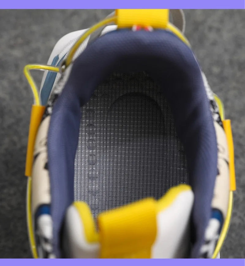 High Top Sneakers for Men Fashion Outdoor Casual Shoes Platform Vulcanized Shoes Men's Tennis Training Shoes Кроссовки Мужские