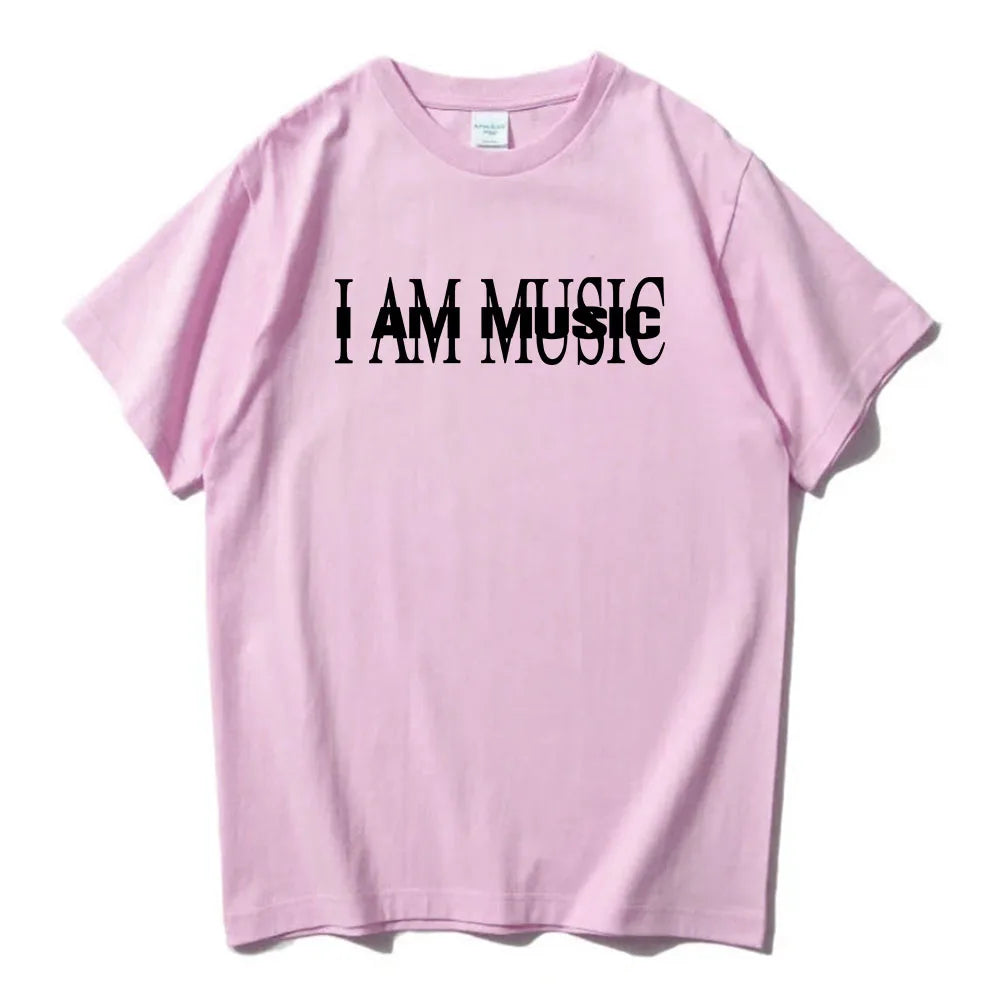 Men Tees I Am Music Album Playboi Carti T-shirt 2025 New Album Printing Tshirts Summer Cotton High Quality Tee-shirt O-neck Tops