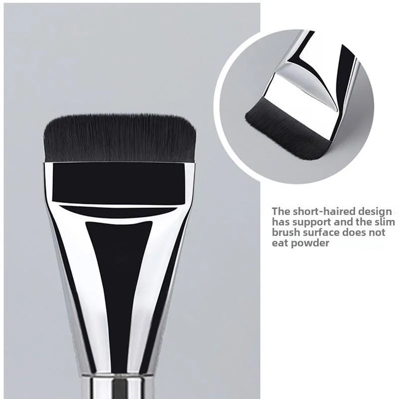 Beauty makeup tools one-word foundation brush do not eat powder flat head base makeup brush makeup brush