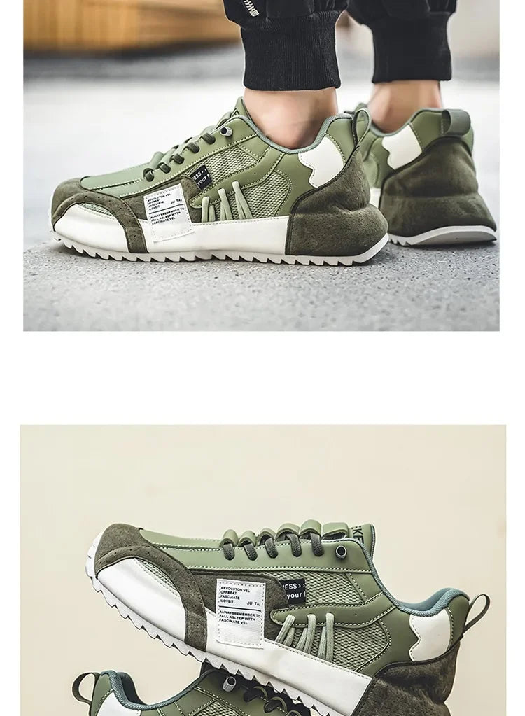 Shoes for Men Casual Sports Trend Designed Personality Elastic Band Vulcanized Shoes Men Sneakers Comfortable Breathable Shoes