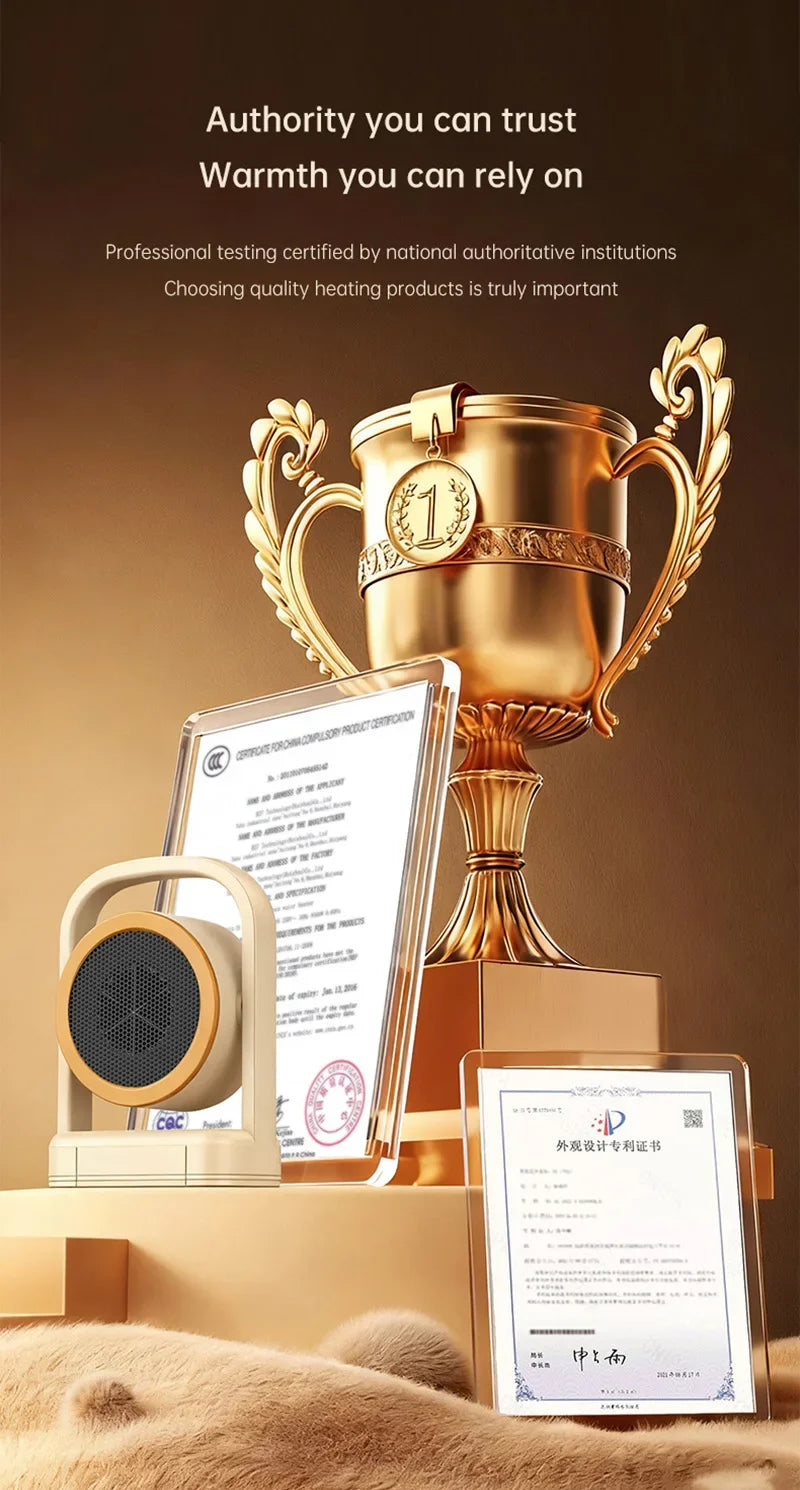 Xiaomi Mini Electric Heater Fast Heating Portable Warmer Energy Saving Heater Power Failure Protection For Office Bedroom Use