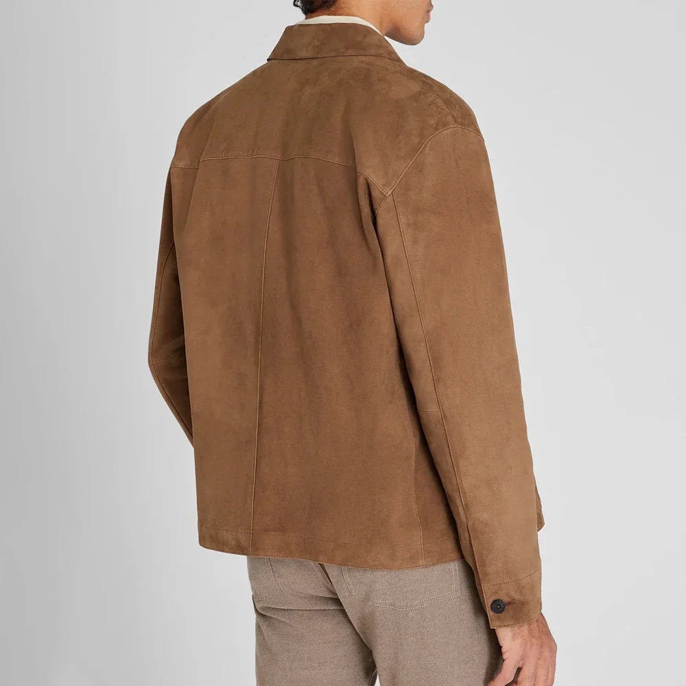 New in Jackets for Man Luxury Men's Blazers Men's Suede Jacket Elegant Outer Male Man Suit Top Coats on Offer Half Coat Advanced