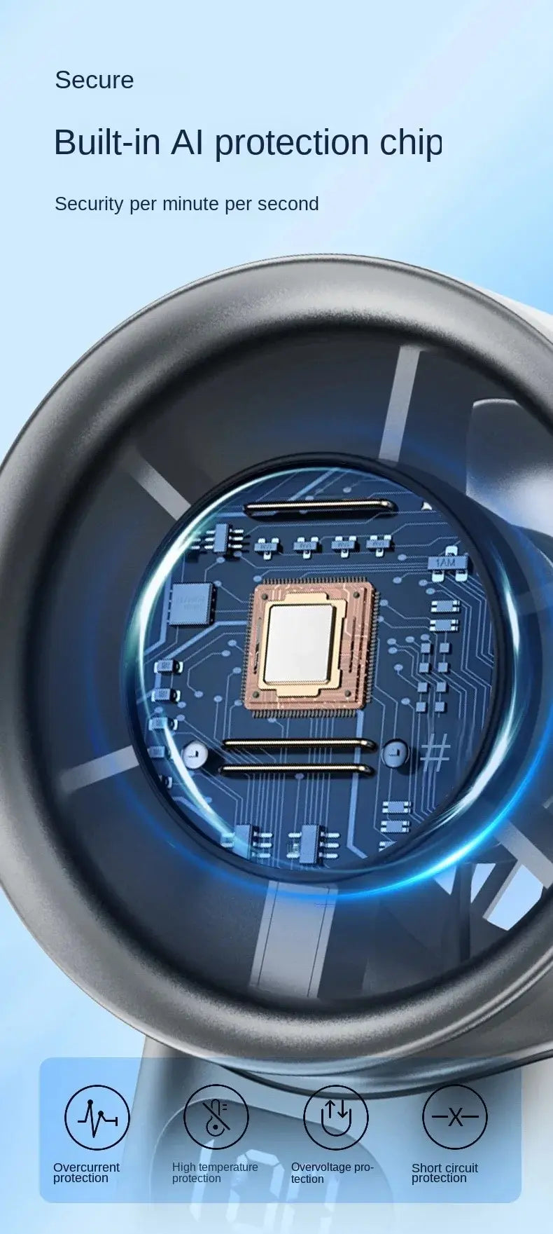 Portable Hand Fan , 120 Wind Speeds, Mini Bladeless Handheld Fan, USB Rechargeable Personal Highspeed Fans, Electric Eyelash Fan