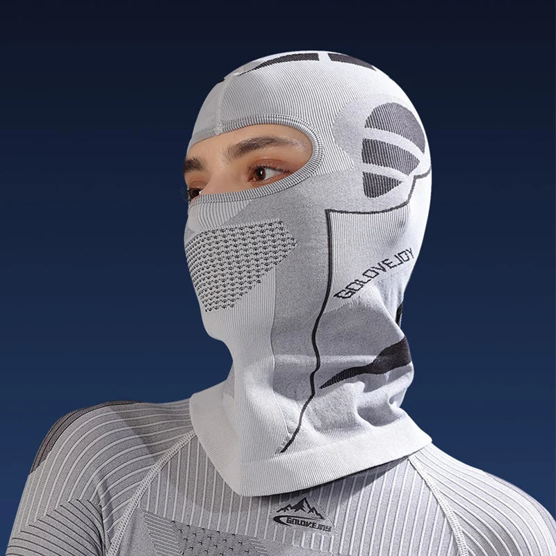 Winter Thermal Ski Balaclava Hats for Women Men Outdoor Full Face Mask Cold-Proof Cycling Head Neck Cover Helmet Liner Cap Scarf