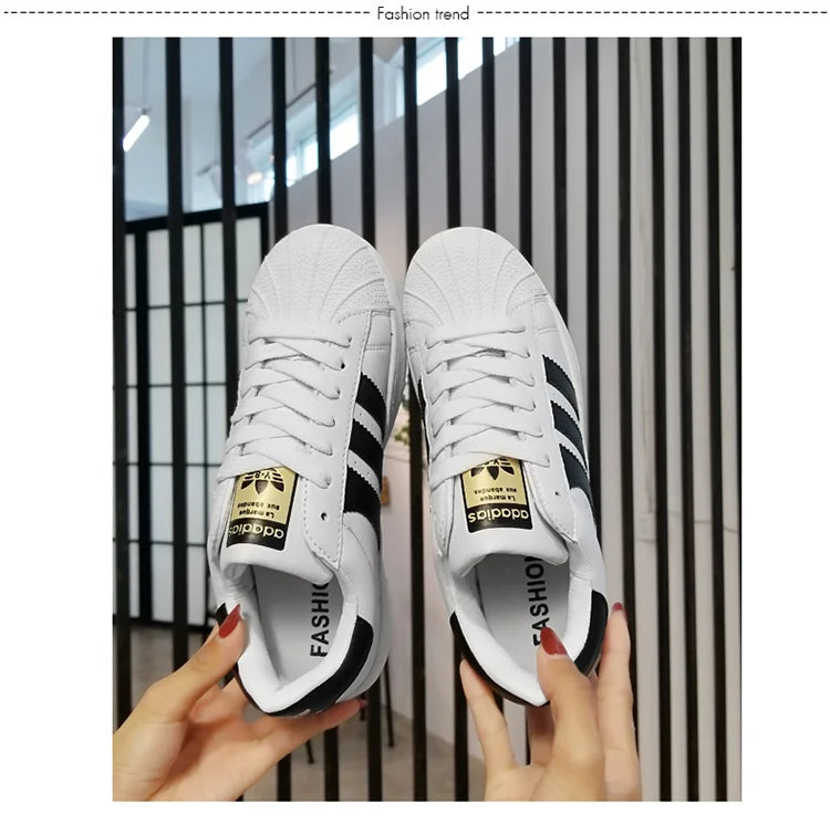 Couple Boardshoes Simple Basics Versatile Comfy Casual Light Walking Shoes New Hot Selling Men Women Student Little White Shoes