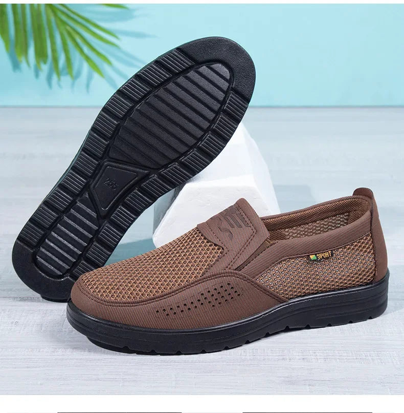2025 Summer Sports Shoes Men's Fashionable Walking Shoes Breathable Men's Loafers Zapatillas Hombre Men's Casual Shoes