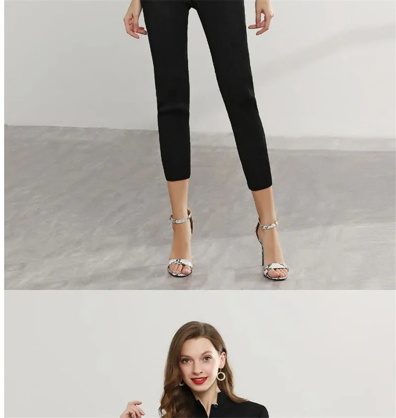 Women's Classic Coat 2025 Spring Autumn Female Temperament Stand Collar Short Mother Jacket Cropped Sleeve Cardigan Overwear