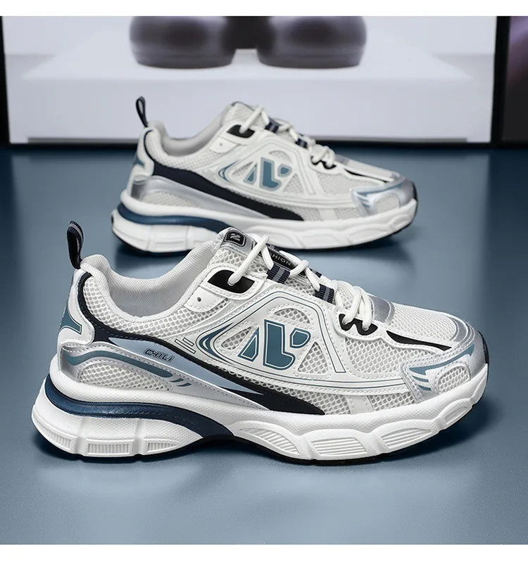 Men's Shoes Fashion Outdoor Casual Shoe Lace Up Platform Sneakers Comfort Running Shoes for Men Training Shoes Tenis Masculino