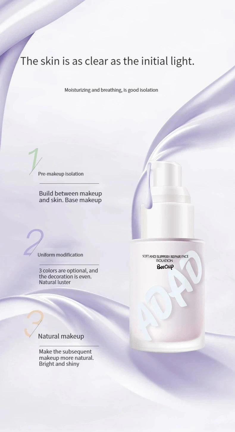 Makeup Primer Isolation Cream Moisturizing Modification Natural Even Skin Tone Long-lasting Concealer Refreshing and Docile