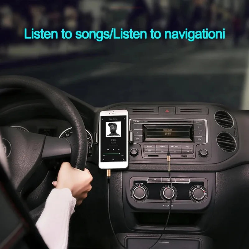 3.5mm Jack Audio Cable3.5mm Car Spring AUX Cable Gold Plated jack male to male speaker cables Cord for TV PC Car  mobile phones