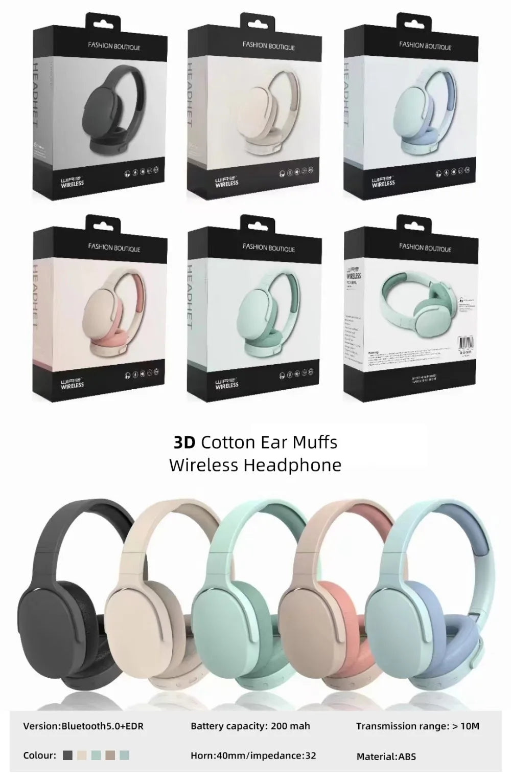 Wireless Headphones Bluetooth 5.1 Over Ear HiFi Stereo Headset True Wireless Sports Earphones Noise Cancelling Gaming Headphones