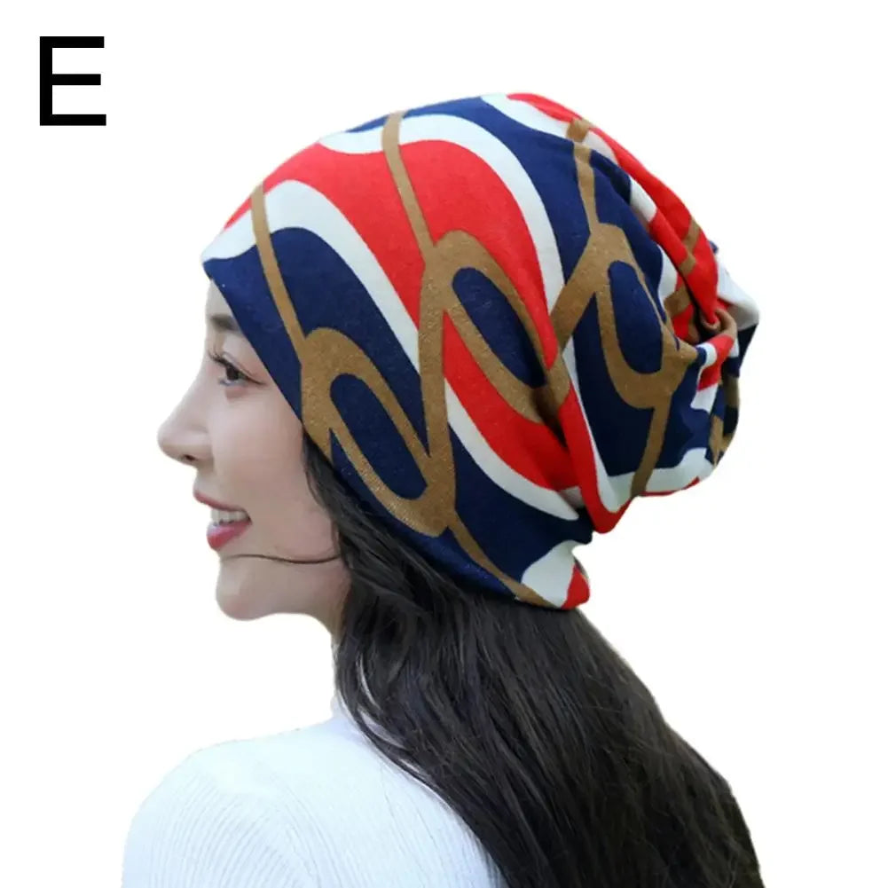 Winter Women Hat Warm Beanie Hats Cap Turban Tube Bandana Headband Scarf Headwear Neck Outdoor Head Kerchief Face Collar Wa C1B1