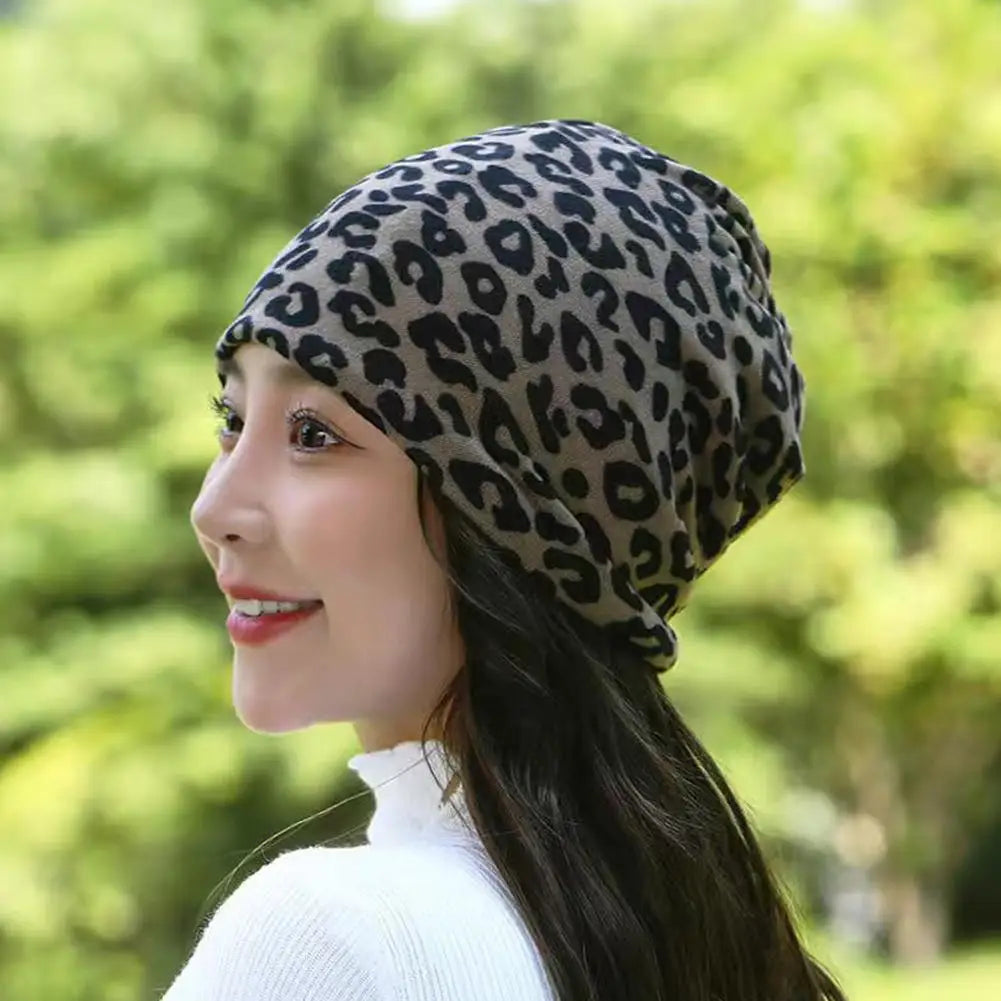 Winter Women Hat Warm Beanie Hats Cap Turban Tube Bandana Headband Scarf Headwear Neck Outdoor Head Kerchief Face Collar Wa C1B1