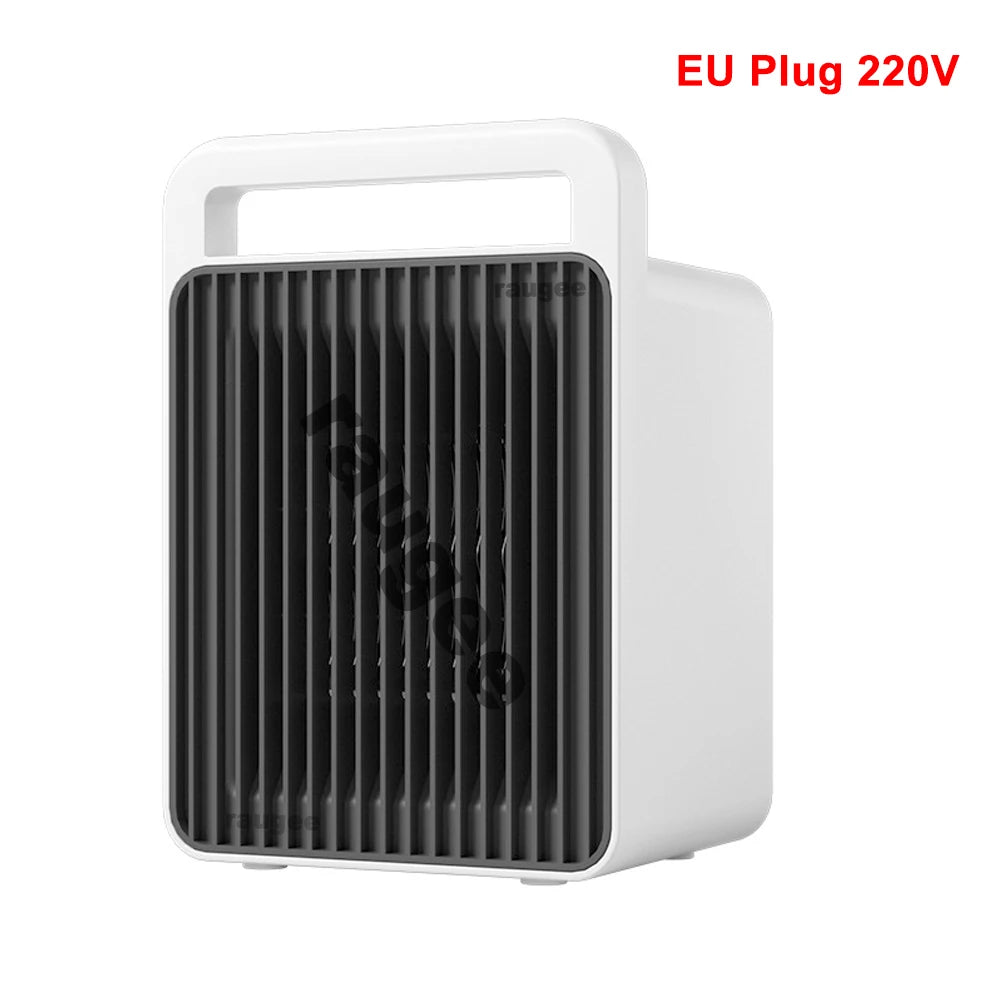 Mini Electric Heater For Room Household 600W Fast Heating Portable Desk Fan Warmer PTC-Ceramic Warm Air Bedroom Warming Machine
