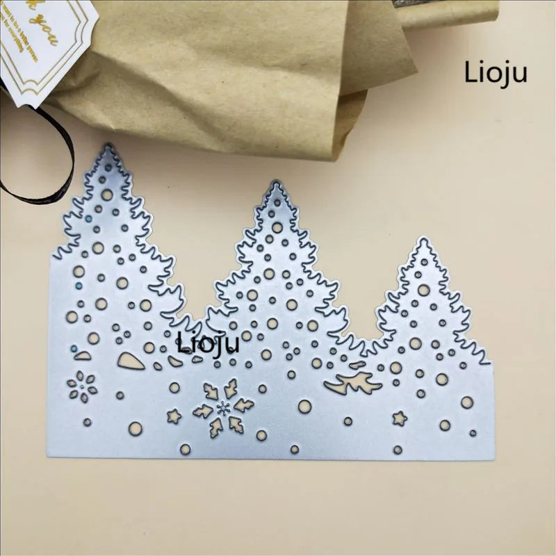 Christmas Greeting CardMetal Cutting Dies Scrapbooking New 2019 DIY Scrapbooking Photo Album Decorative Embossing DIY Paper Card