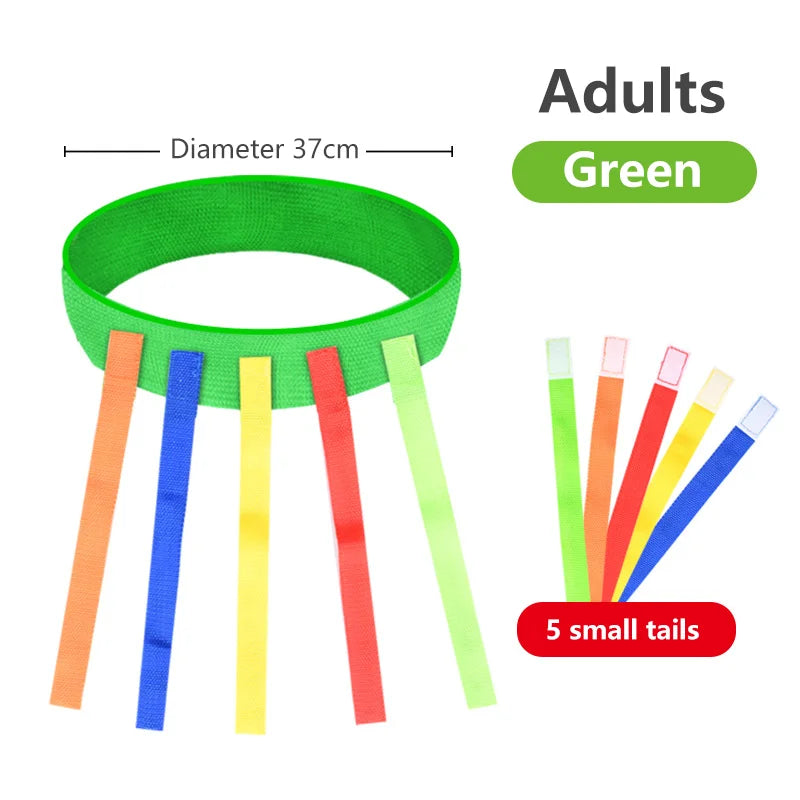 Children Outdoor Funny Game Toy Belt For Kindergarten Kids Catching Tail Training Equipment Teamwork Game Toys for Children
