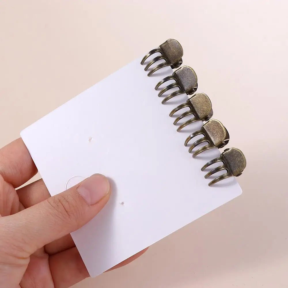 Grey Hair Accessories Headwear Hair Styling Tool Korean Style Barrette Side Bangs Clip Women Hairpins Mini Hair Clamp