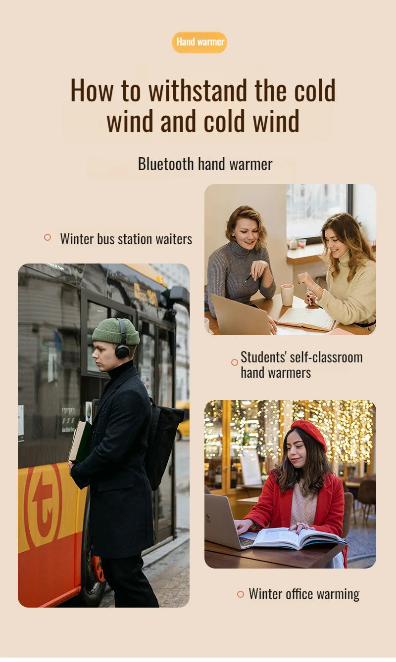 Mini Usb Hand Warmer Essential Antifreezing Heating Hand Warmer Continuous Warming Mini Hand Warmer