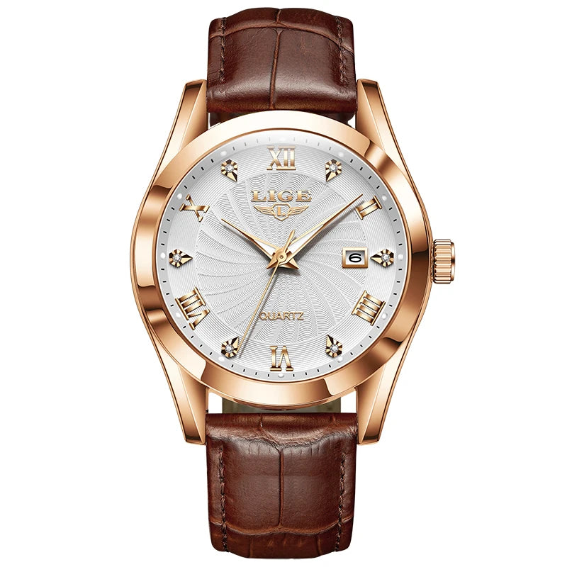 2025 New Women's Watch LIGE Fashion Elegant Bracelet Ladies Watch Outdoor Sports Waterproof Quartz Watches for Women Reloj Mujer