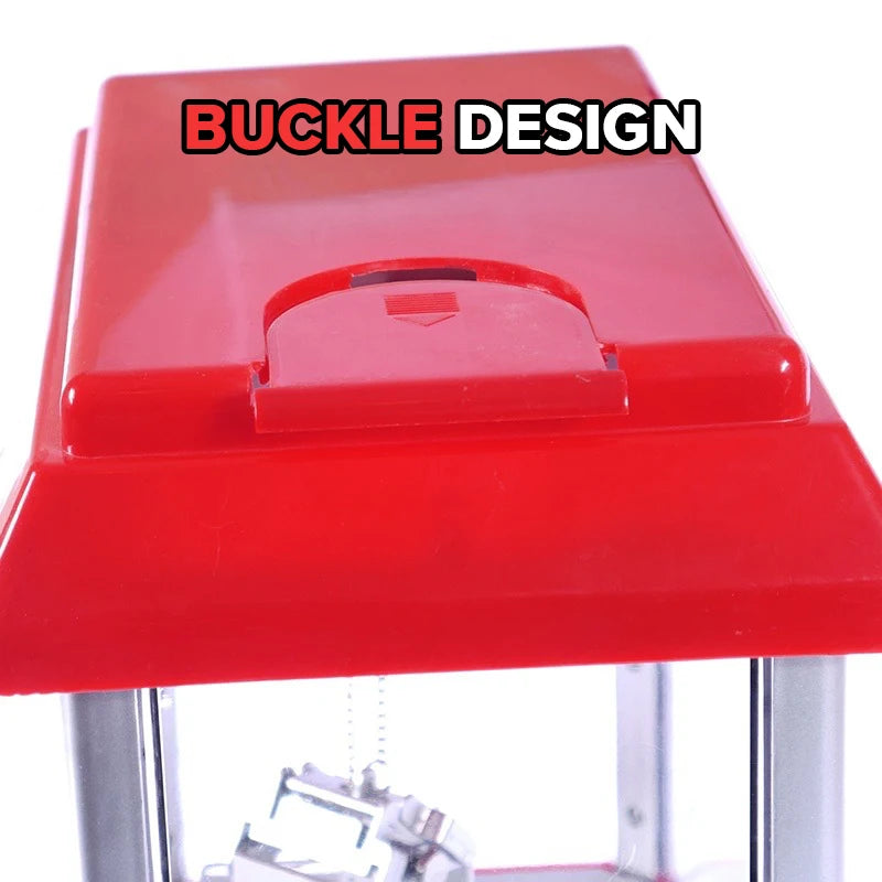 Electronic Arcade Claw Toy Machine Mini Candy Prize Dispenser with Lights Sounds Fun Catcher Game for Kids Christmas Gifts