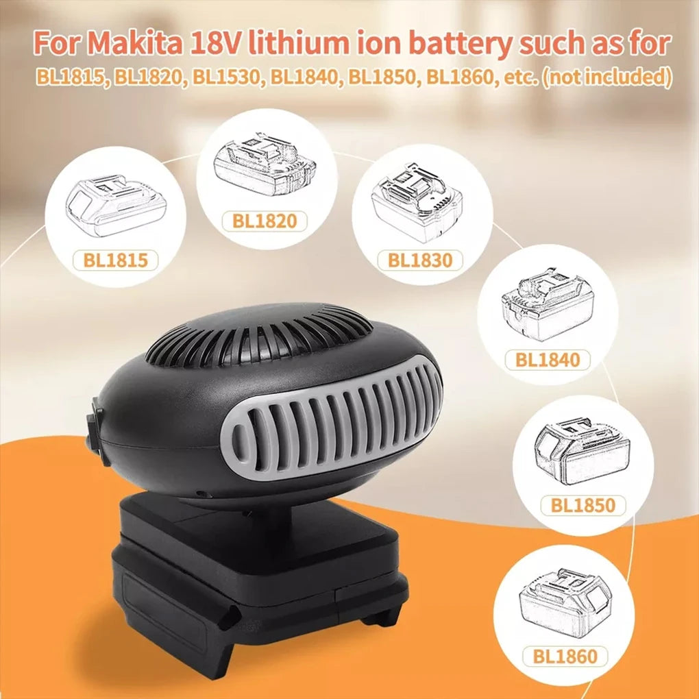 Portable Electric Heater Fan Small Space Heater Desktop Heating Warm Air Blower Mini Radiator Home Office Warmer Machine