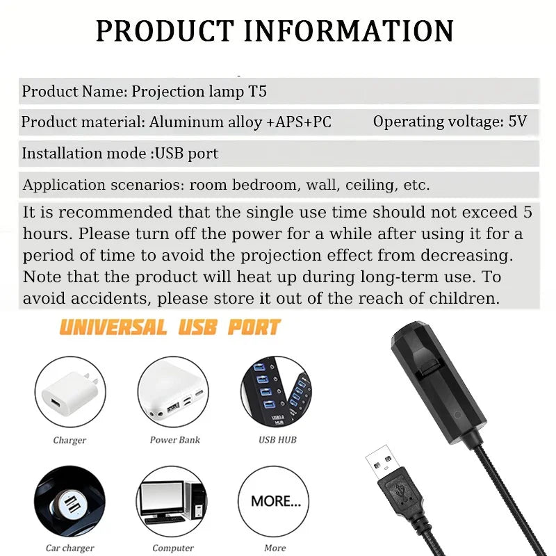 Halloween LED night light projector, you can change the pattern, skull, ghost, bat, pumpkin, death, spider shape decoration, cre