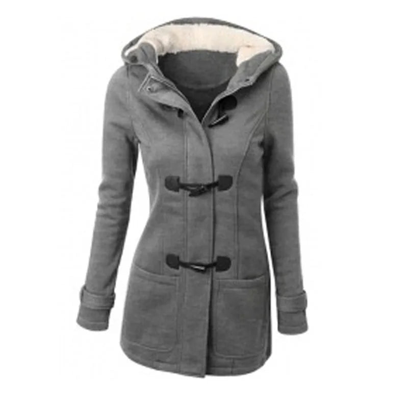 Women Basic Hoodie Jackets Autumn Women's Overcoat Zipper Causal Outwear Coat Female Hooded Coat Casaco Feminino Ladies Jacket