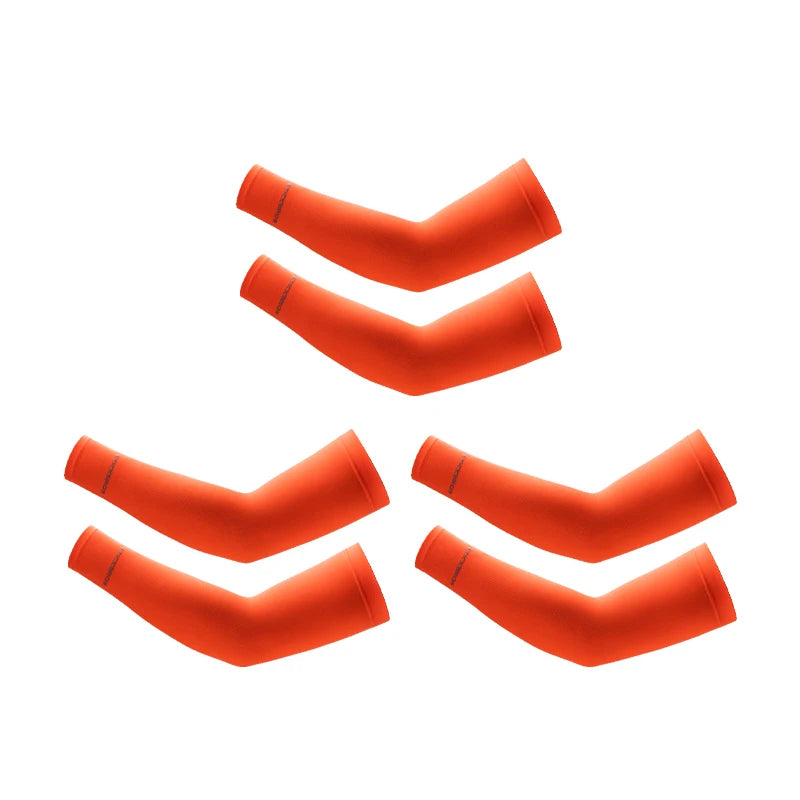 ROCKBROS Ice Silk Bicycle Sleeves Summer Breathable Cycling Arm Protection Outdoor Sun UV Protect Sports MTB Road Bike Sleeves