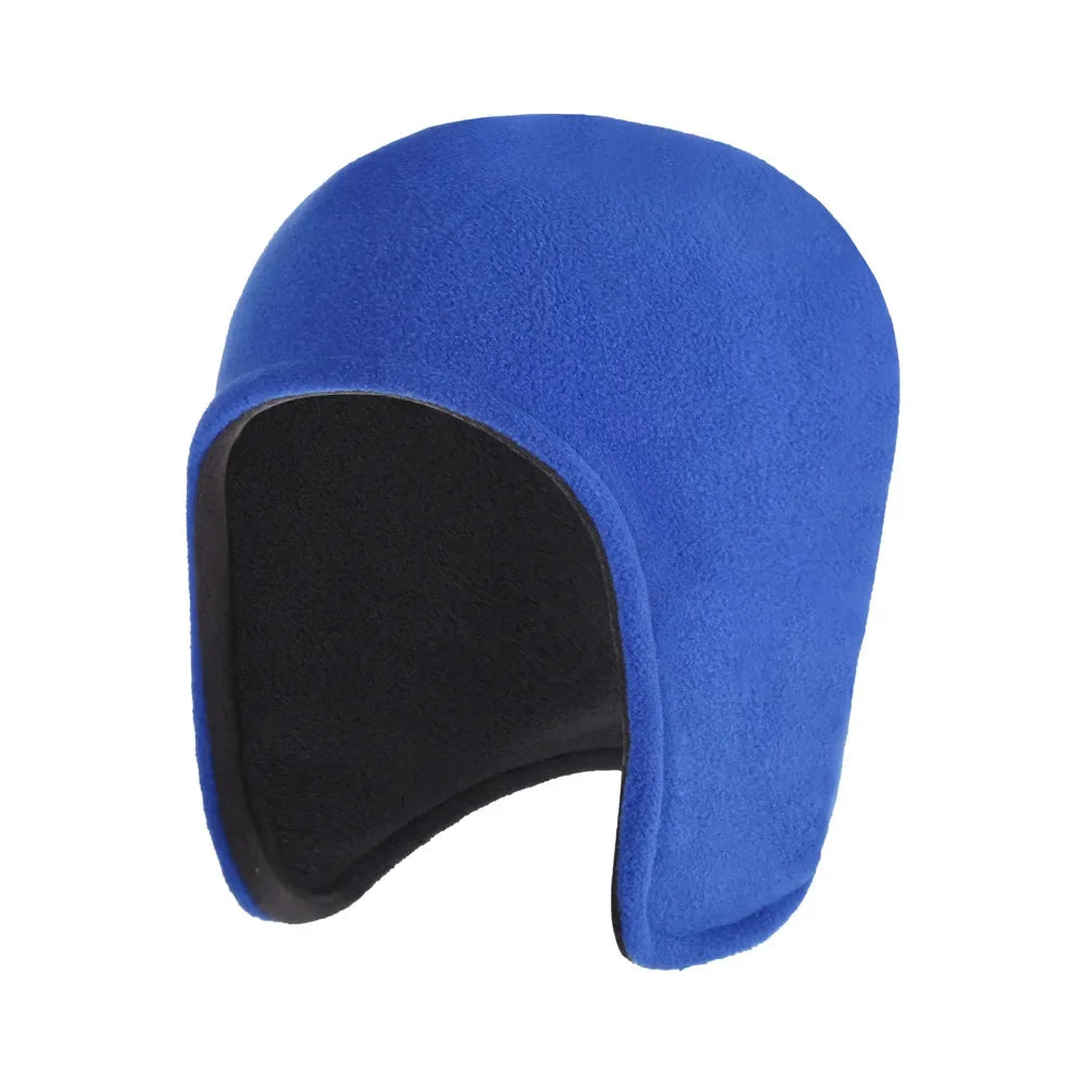 Winter Outdoor Cycling Hat Polar Fleece Windproof Ear Protection Earmuffs Sports Headgear Warm Caps Hiking Riding Caps