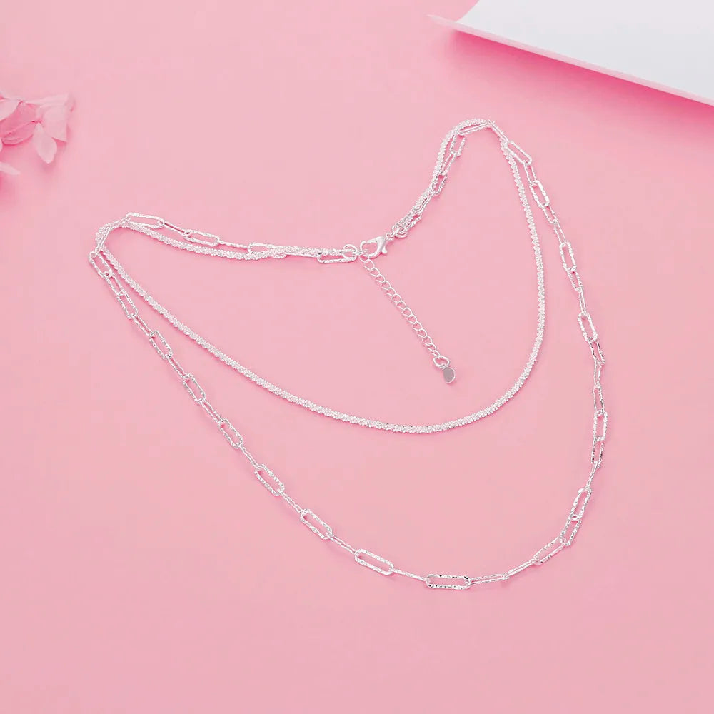 Original 925 Sterling silver Beautiful bracelets necklaces for women fashion designer party wedding Jewelry sets gifts