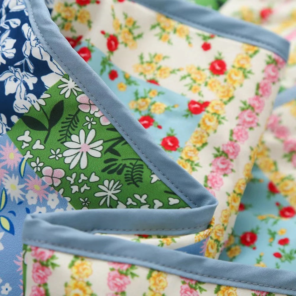 Women Cotton Jackets 2025 Autumn Winter Female Floral Printed Quilted Coats Thicken Warm Cardigan Lady Elegant Chic Outerwear